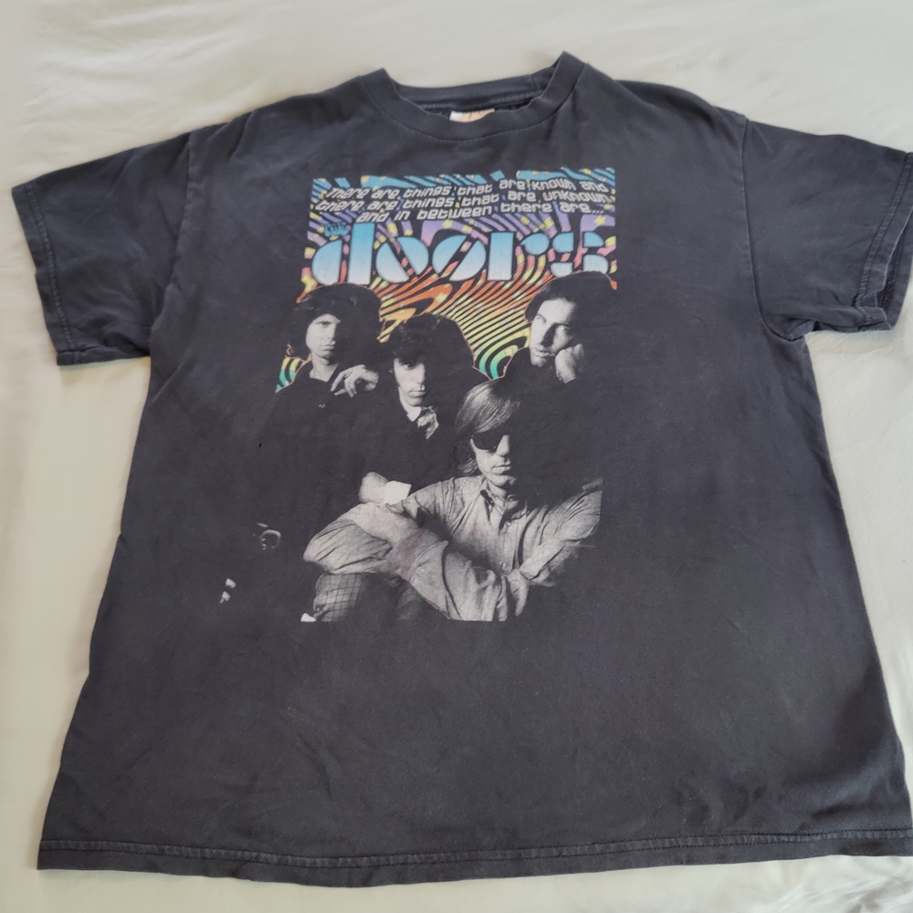 Vintage GADZOOKS Tennessee River Doors Band Tee in Black Size M